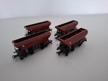 Marklin H0 4631 Stortwagen/zelflosser 4x van de DB beschikbaar voor biedingen