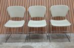 16 x Vintage Perry Stackchairs design stoelen buisframe, Huis en Inrichting, Ophalen of Verzenden, Zo goed als nieuw, Vijf, Zes of meer stoelen
