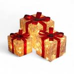 Set van 3 Verlichte Cadeaudozen – Kerstverlichting, Diversen, Kerst, Verzenden, Nieuw