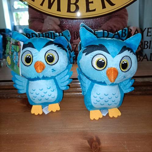 Bosmini's lidl 2 x uil knuffel, Kinderen en Baby's, Speelgoed | Knuffels en Pluche, Nieuw, Ophalen of Verzenden