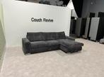 GRATIS LEVERING Z.G.A.N ribstof loungebank 275x155 Gereinigd, Ophalen of Verzenden, Zo goed als nieuw, Vierpersoons of meer, Stof