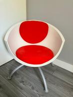 Gubbo vintage kuip- en draaistoel van IKEA, Ophalen, Gebruikt, Wit, Eén