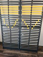 2X Z.G.A.N. 5 ZONE BOSSFLEX LATTENBODEMS 70 X 200 CM, Huis en Inrichting, Ophalen, Zo goed als nieuw, Twijfelaar, Bedbodem