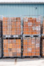 Antieke oude terracotta plavuizen / estrikken ca21x21 500M2, Ophalen, Gebruikt, Hardsteen, 20 tot 40 cm