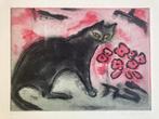 Inge Noeggerath (1935)  - kleurenets Kat, Antiek en Kunst, Ophalen of Verzenden