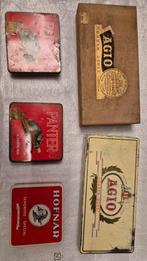 Vintage Sigarenkistjes - Agio, Panter, Hofnar, Verzamelen, Ophalen of Verzenden, Gebruikt, Overige, Overige merken