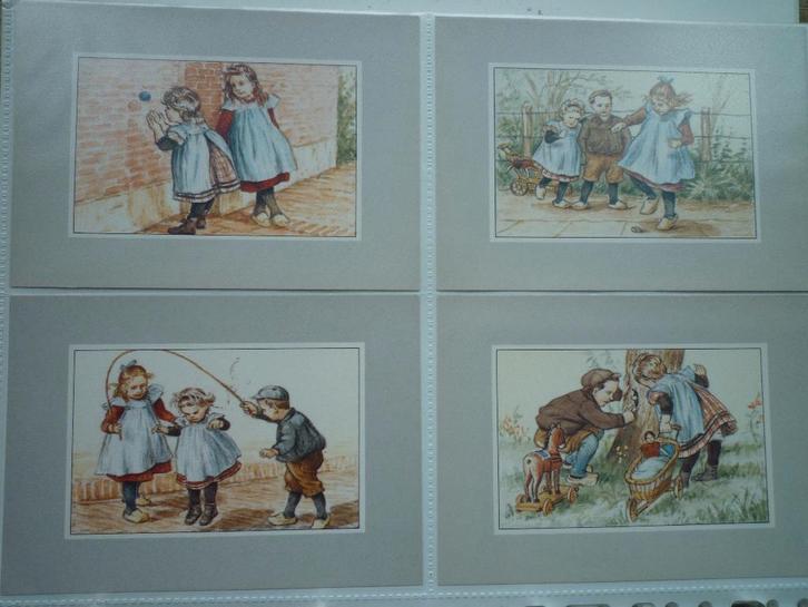 Ot en Sien kaarten a la Cornelis Jetses (5), Verzamelen, Ansichtkaarten | Themakaarten, Voor 1920, Sterren en Beroemdheden, Ophalen of Verzenden