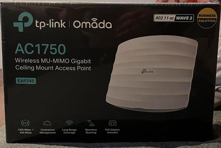 TP-Link Omada AC 1750 nieuw in doos, Computers en Software, Accesspoints, Nieuw, Ophalen