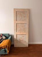 Oude houten paneeldeur, Ophalen, Gebruikt, Minder dan 80 cm, Binnendeur