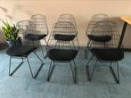 Pastoe SM05 (6 stuks), Huis en Inrichting, Stoelen, Ophalen, Zwart, Zo goed als nieuw, Metaal