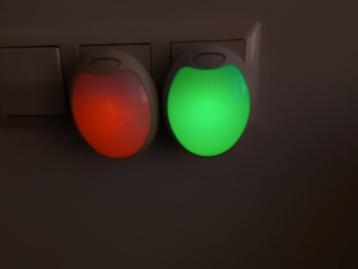 2x Nachtlampjes - Ideaal voor de kinderkamer! beschikbaar voor biedingen