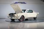 1966 Ford Mustang Fastback GT K-Code, Zwart, Overige carrosserieën, 4 stoelen, Wit