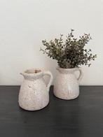 2 stuks BRYNXZ kan wit / crème, Wit, Aardewerk of Porselein, Nieuw, Ophalen of Verzenden