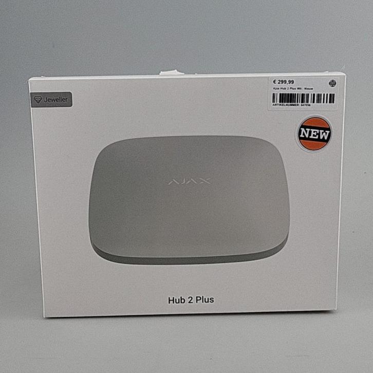 Ajax Hub 2 Plus Wit | Nieuw, Huis en Inrichting, Deurbellen, Nieuw