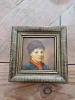 Jongen in klederdracht schilderijtje, Antiek en Kunst, Kunst | Schilderijen | Klassiek, Ophalen of Verzenden