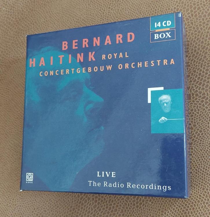 Bernard Haitink Royal Concertgebouw Orchestra 14CD box, Cd's en Dvd's, Cd's | Klassiek, Zo goed als nieuw, Orkest of Ballet, Modernisme tot heden