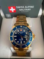 swiss alpine military by grovana horloge, Ophalen of Verzenden, Zo goed als nieuw, Staal, Overige merken