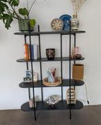Open zwarte kast / wandmeubel, Huis en Inrichting, Ophalen, Zo goed als nieuw, 25 tot 50 cm, Minder dan 150 cm