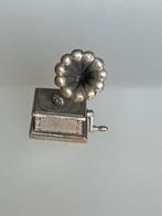 Zilveren Grammofoon, Antiek en Kunst, Ophalen of Verzenden, Zilver