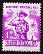 Indonesie 1955, PADVINDERIJ, postfris., Postzegels en Munten, Ophalen of Verzenden, Postfris