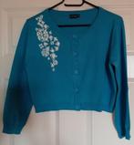 Te koop nooit gedragen leuke bolero/vestje!, Kleding | Dames, Truien en Vesten, Maat 38/40 (M), Blauw, Nieuw, Ophalen of Verzenden