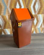 Vintage 70’s Curver prullenbak, Huis en Inrichting, Woonaccessoires | Prullenbakken, Kunststof, Gebruikt, Ophalen of Verzenden
