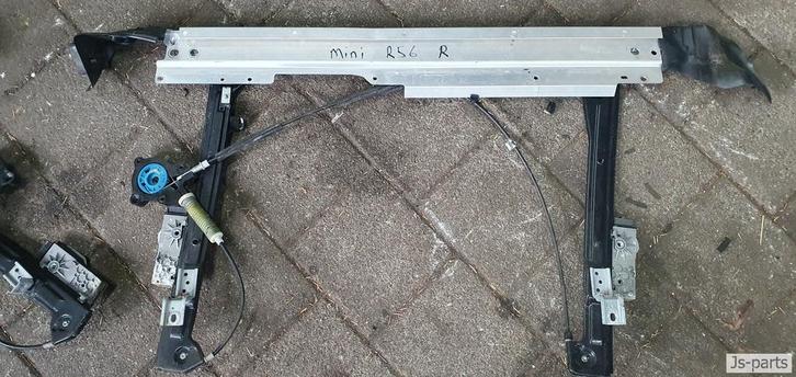 Raammechanisme rechts Mini R56, Auto-onderdelen, Ruiten en Toebehoren, Mini, Gebruikt, 3 maanden garantie, Ophalen of Verzenden