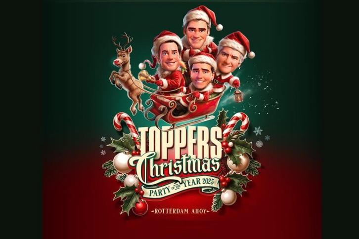 5 tickets Toppers christmas party of the year, Tickets en Kaartjes, Overige Tickets en Kaartjes, Twee personen