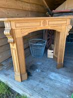 Eikenhouten Schouw / Schoorsteen Ombouw, Gebruikt, Overige soorten, Ophalen of Verzenden, Vrijstaand