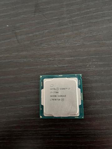 i7 7700 Intel CPU beschikbaar voor biedingen