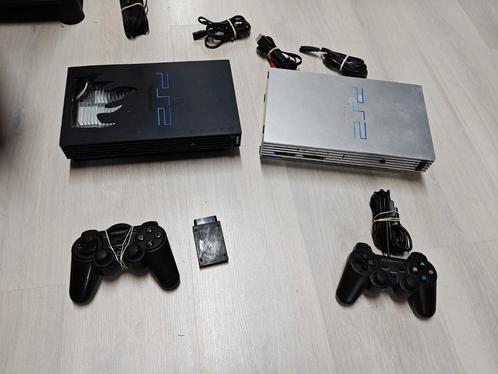 Ps2 setjes, Spelcomputers en Games, Spelcomputers | Sony PlayStation 2, Zo goed als nieuw, Met 1 controller, Ophalen of Verzenden