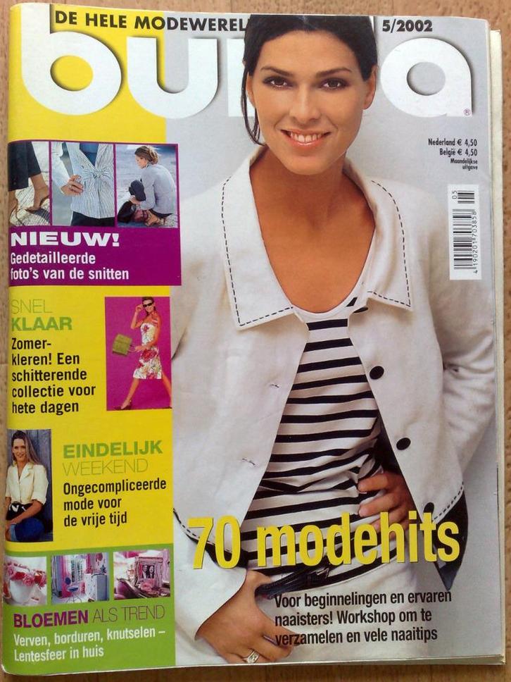 Burda mei nr. 5 / 2002, Hobby en Vrije tijd, Kledingpatronen, Nieuw, Vrouw, Burda, Verzenden