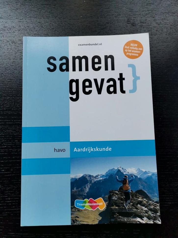 Samengevat Aardrijkskunde HAVO - Examenbundel, Boeken, Schoolboeken, Nieuw, Aardrijkskunde, HAVO, Ophalen of Verzenden