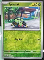 Pokemon - Spinarak (TWM 004) Reverse holo.., Ophalen of Verzenden, Nieuw, Losse kaart, Foil