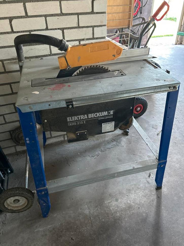 Elektra Beckum Zaagtafel TKHS 315 E, Doe-het-zelf en Verbouw, Gereedschap | Zaagmachines, Gebruikt, Cirkelzaag, 1200 watt of meer