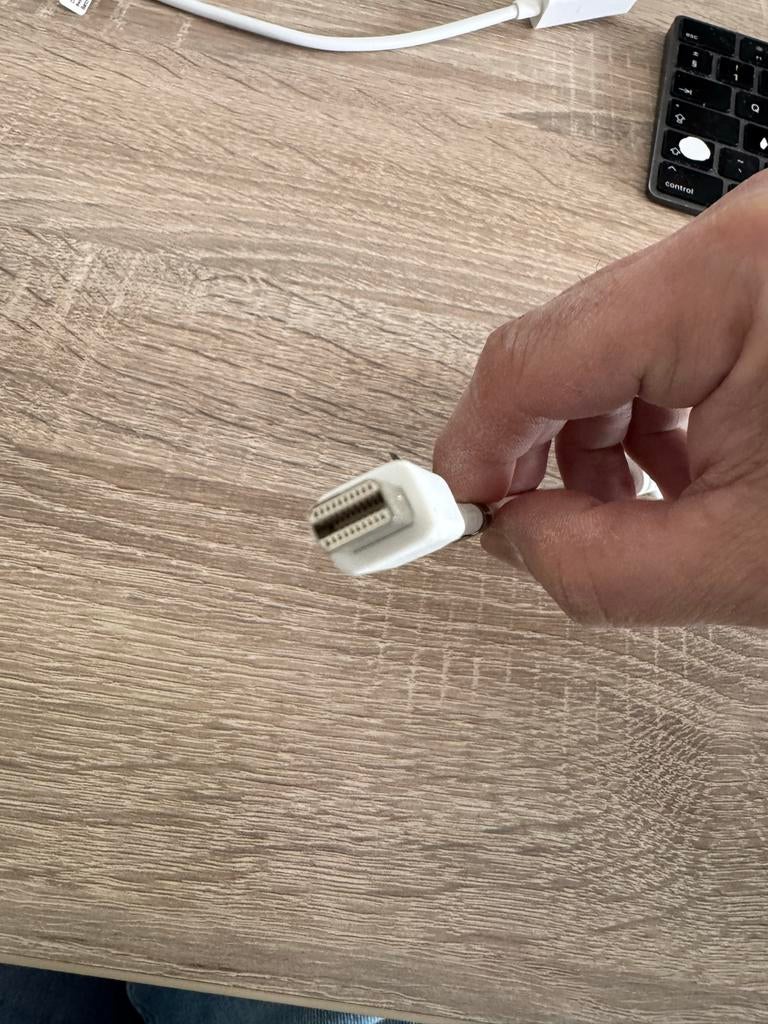 Nedis Mini DisplayPort naar displayport Adapter 0,20m, Ophalen of Verzenden, Nieuw, Minder dan 2 meter, HDMI-kabel