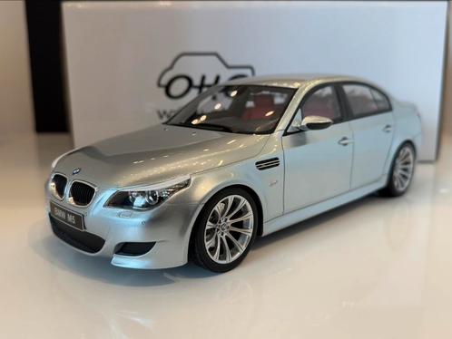 Ottomobile BMW M5 E60 Zilver OT426, Hobby en Vrije tijd, Modelauto's | 1:18, Nieuw, OttOMobile, Ophalen of Verzenden