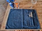 placemats van jeans-stof, blauw 35x50cm. 98 stuks., Ophalen of Verzenden