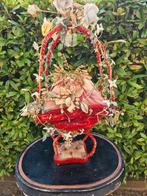 Brocante Franse bruidsstolp Globes de mariee, Antiek en Kunst, Curiosa en Brocante, Ophalen