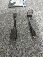 Mini HDMI naar HDMI Adapter / Verloopstuk, Ophalen of Verzenden, Nieuw, Minder dan 2 meter, HDMI-kabel