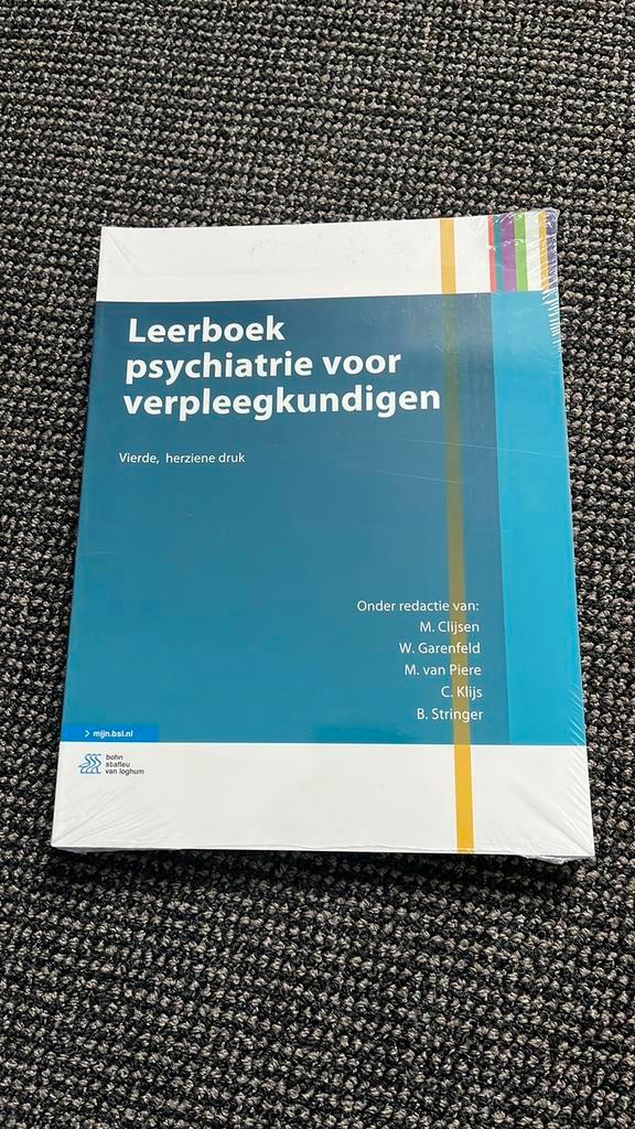 Leerboek psychiatrie voor verpleegkundigen, Boeken, Wetenschap, Zo goed als nieuw, Ophalen of Verzenden