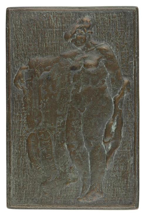Reliëfs Adri van Rooijen : Jozef | De Dromer, 1985 (Deel 2), Postzegels en Munten, Penningen en Medailles, Brons, Nederland, Verzenden