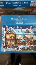 Gibsons puzzel 1000 st midnight delivery, Ophalen of Verzenden, 500 t/m 1500 stukjes, Zo goed als nieuw