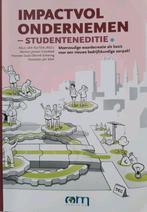 Impactvol ondernemen - studenteneditie, Ophalen of Verzenden, Beta, Zo goed als nieuw, HBO