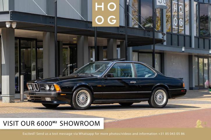 BMW M6 E24 (M635 CSI model) (bj 1989), Auto's, Oldtimers, Bedrijf, Te koop, Lederen bekleding, BMW, Benzine, Coupé, Handgeschakeld
