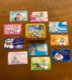 Divers Diddl: blik met 10 pasjes met (bewegende) opdruk, Ophalen of Verzenden, Verschillende figuren, Zo goed als nieuw, Papier, Kaart of Schrift