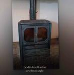 Godin Houtkachel - Klassiek en Sfeervol, Ophalen, Gebruikt, Houtkachel, Vrijstaand