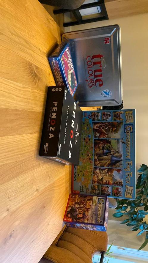 Verschillende spellen, Hobby en Vrije tijd, Gezelschapsspellen | Bordspellen, Zo goed als nieuw, Ophalen of Verzenden