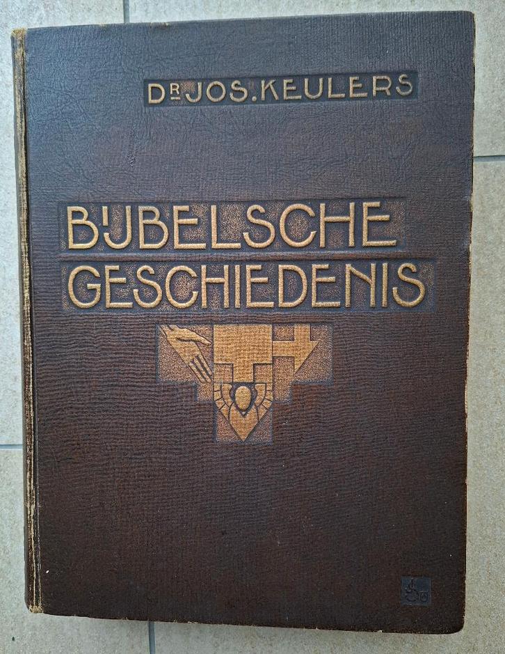Bijbelsche Geschiedenis dr. Jos Keulers 1931, Antiek en Kunst, Antiek | Boeken en Bijbels, Ophalen