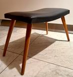 Stijlvol Deens voetenbankje - mid century, Ophalen, Zo goed als nieuw, Hout